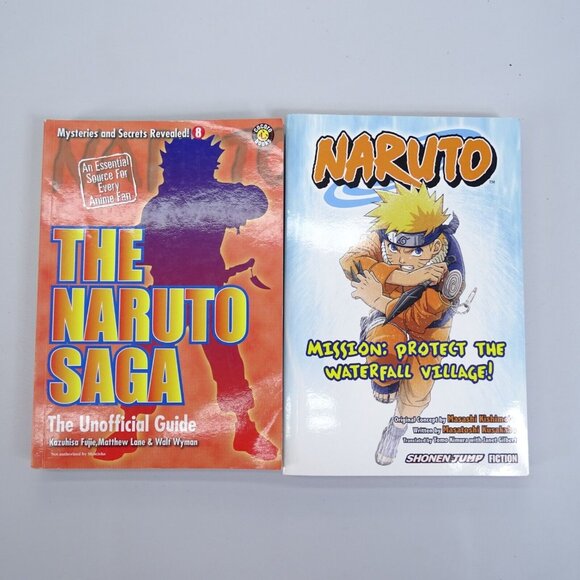 Lot Naruto Mission Protect the Waterfall Village Saga Unofficial Guide Paperback - Picture 1 of 3
